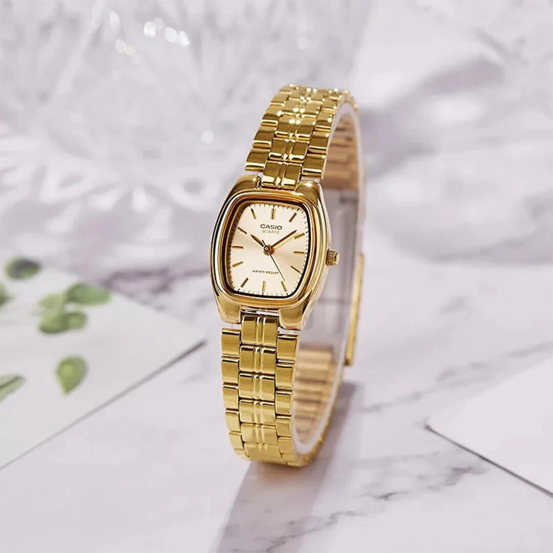 Casio LTP-1169N-9A mujer reloj dorado ideal para ocasiones formales y uso diario.