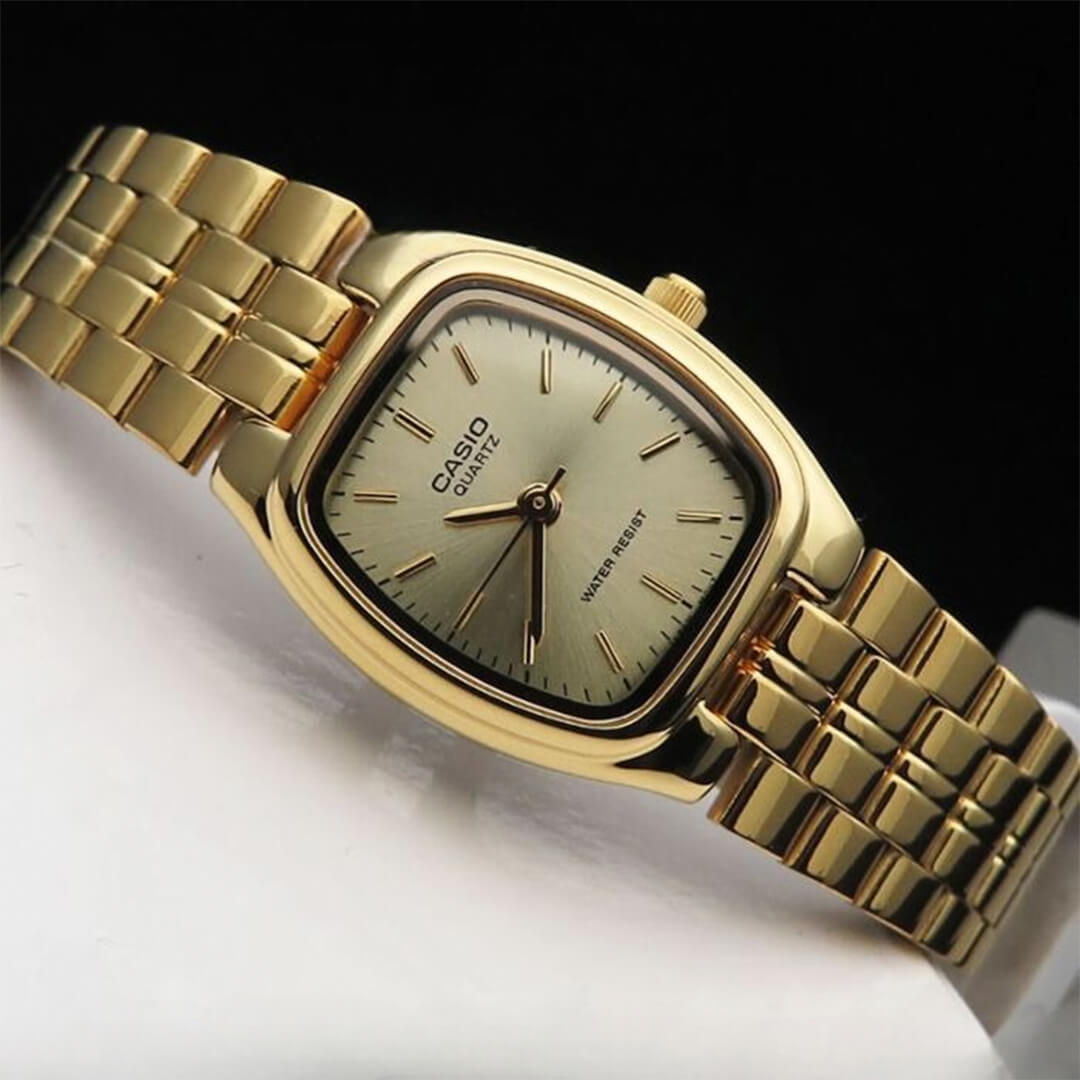 Reloj Casio LTP-1169N-9A original para mujer con acero inoxidable y cuarzo.