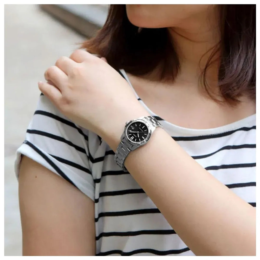 Reloj Casio LTP-1215A-1A2 Mujer Acero Plateado