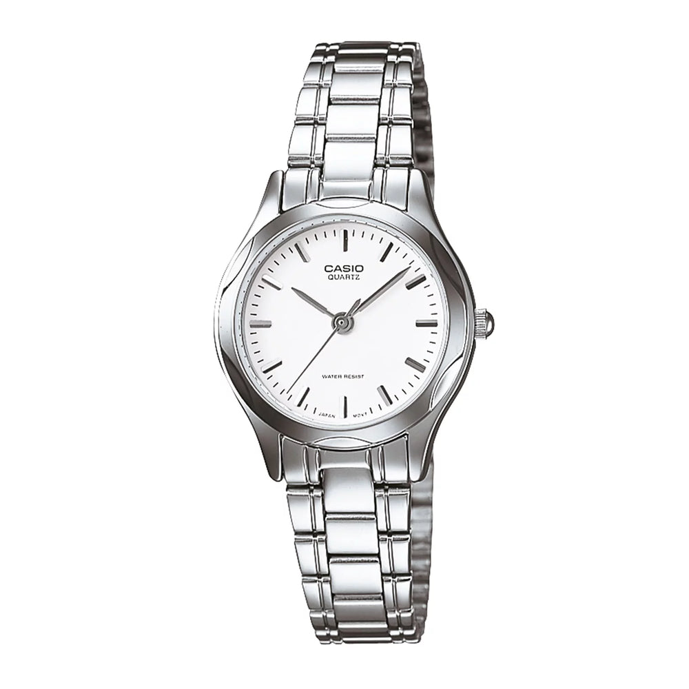 Reloj Casio LTP-1275D-7ADF Mujer Acero Plateado | CAS-M-86