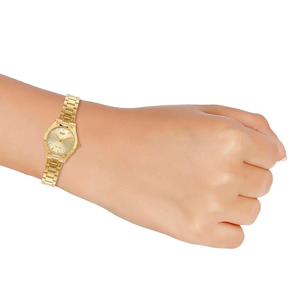 Reloj Casio LTP-1275G-9ADF Mujer Acero Dorado | CAS-M-88
