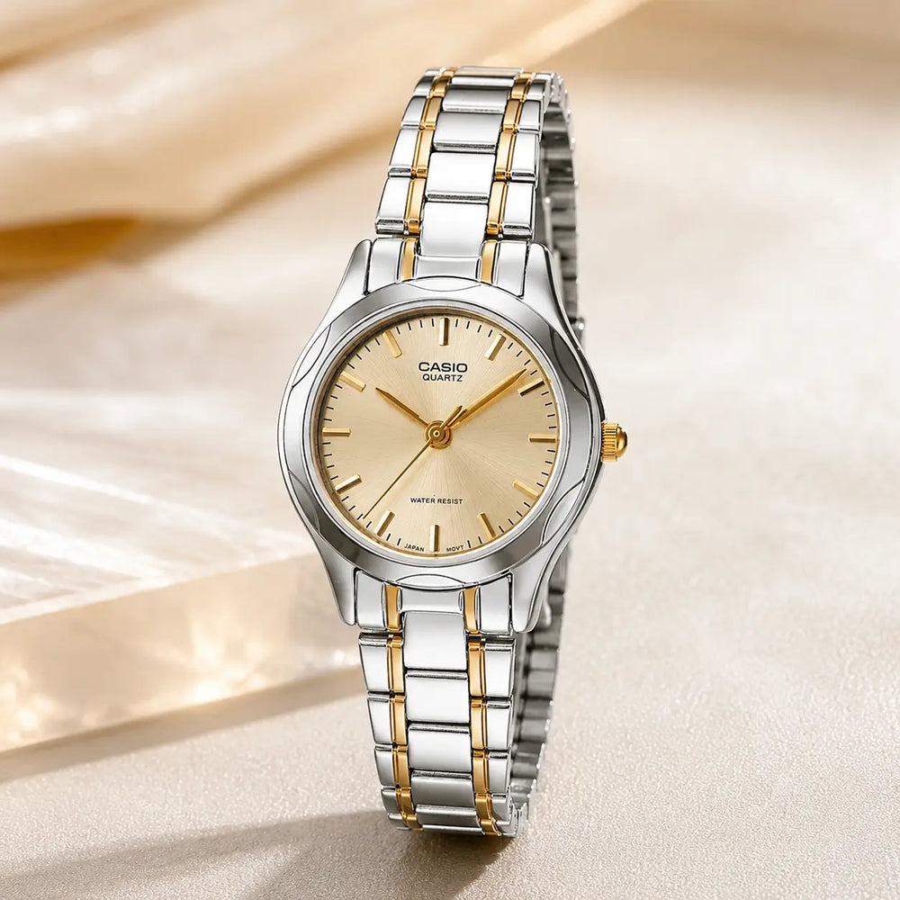 Reloj Casio LTP-1275SG-9ADF Mujer Plateado | CAS-M-89