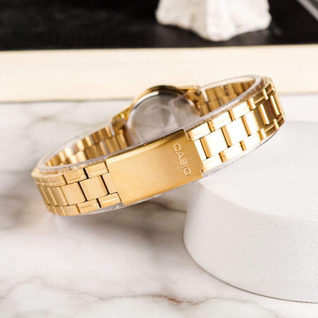 Reloj Casio LTP-V001G-9BUDFDI Mujer Acero Dorado | CAS-M-66