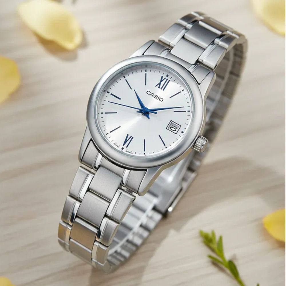 Reloj Casio LTP-V002D-7B3UDF Mujer Acero Plateado | CAS-M-81