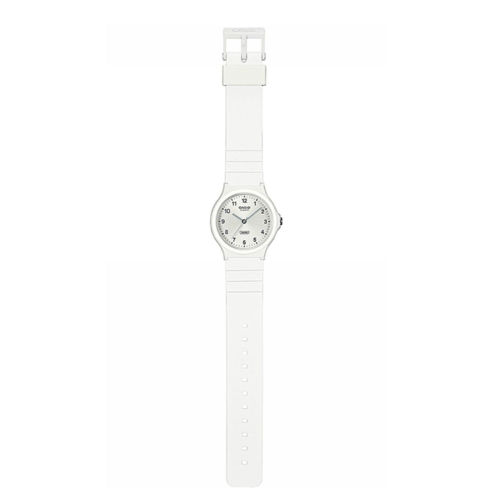 Reloj Casio MQ-24B-7B Mujer Resina Blanco | CAS-M-212