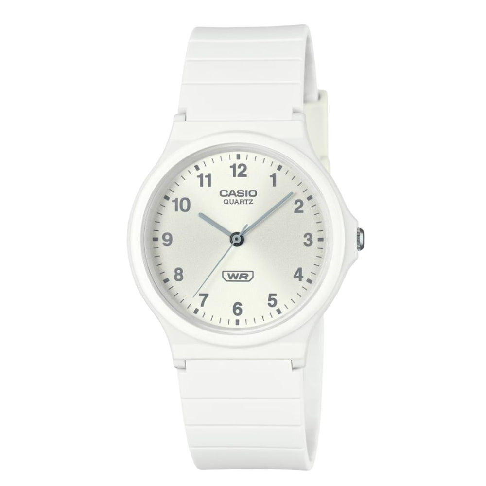Reloj Casio MQ-24B-7B Mujer Resina Blanco | CAS-M-212