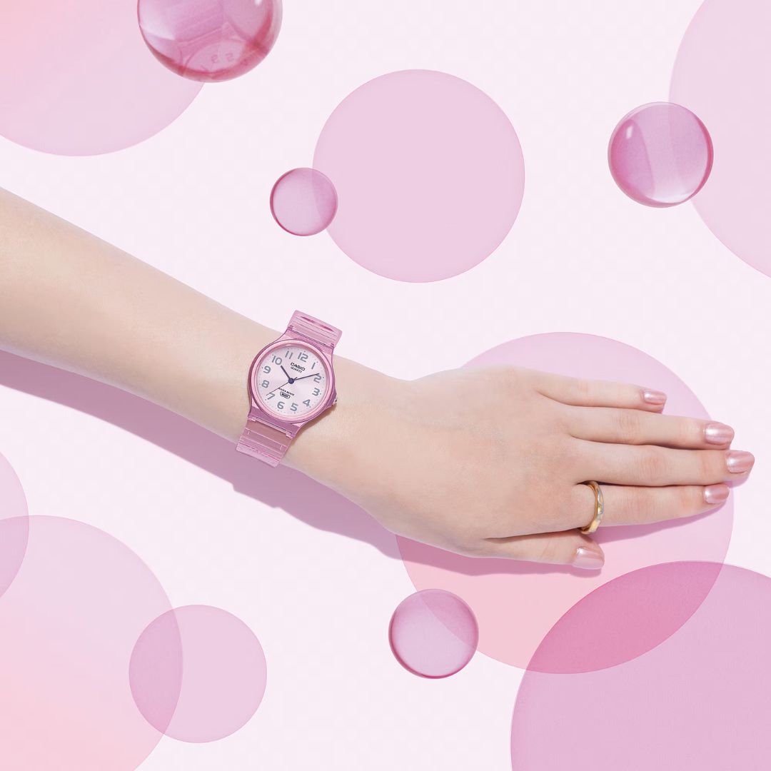 Reloj Casio MQ-24S-4B Mujer Resina Rosado | CAS-M-211