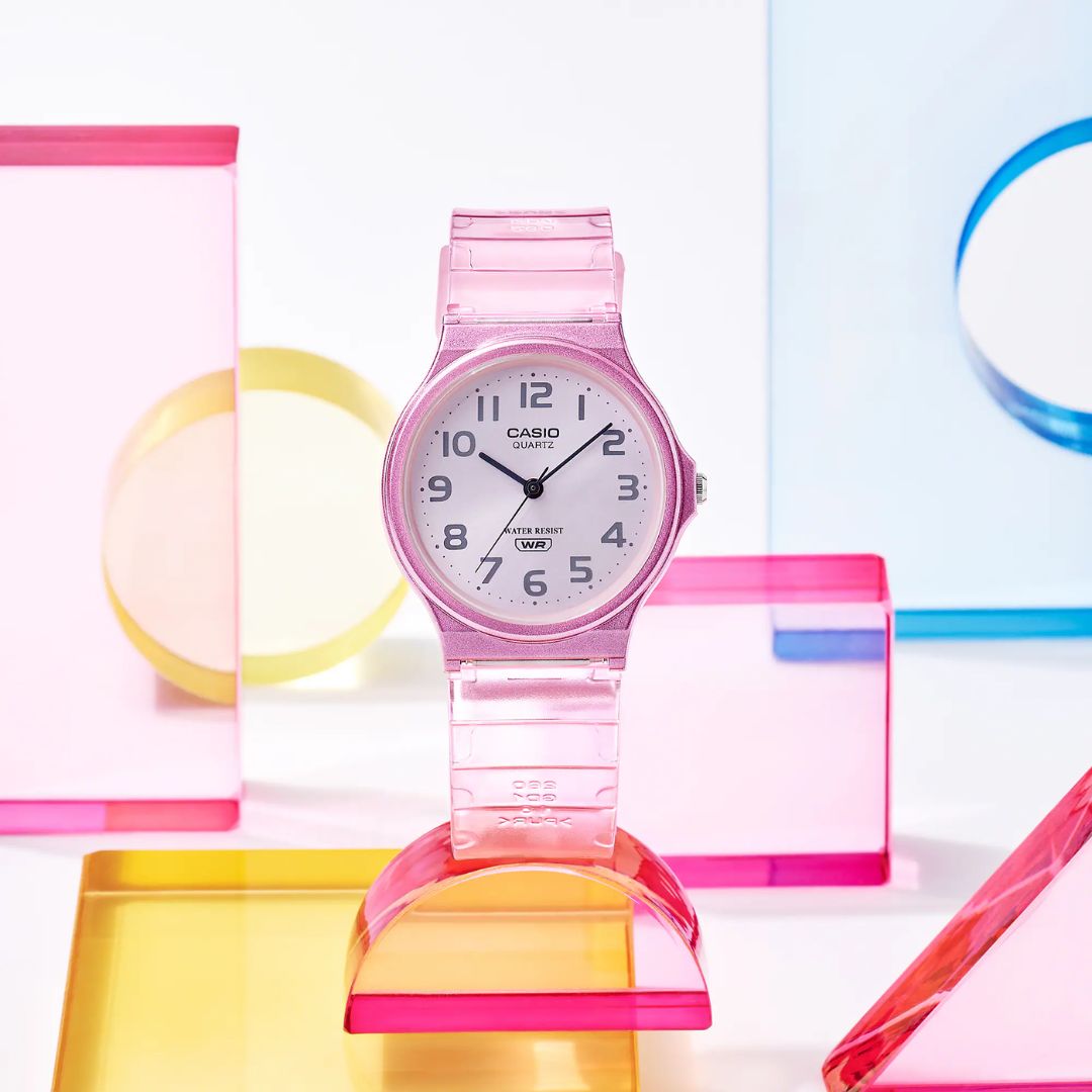 Reloj Casio MQ-24S-4B Mujer Resina Rosado | CAS-M-211