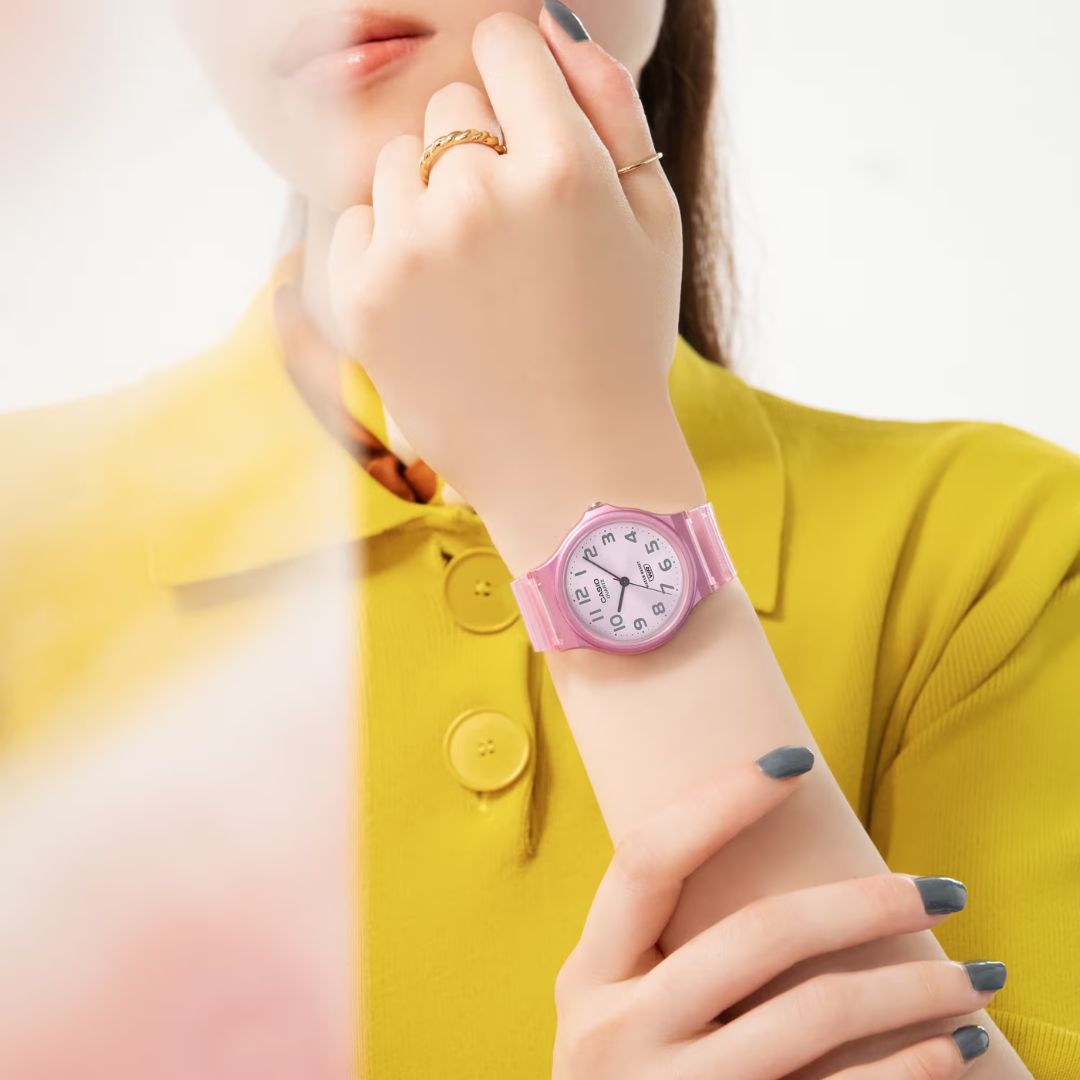 Reloj Casio MQ-24S-4B Mujer Resina Rosado | CAS-M-211