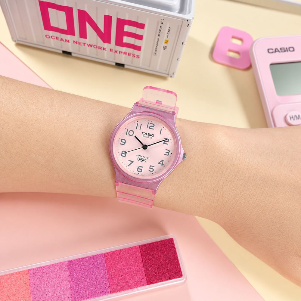 Reloj Casio MQ-24S-4B Mujer Resina Rosado | CAS-M-211