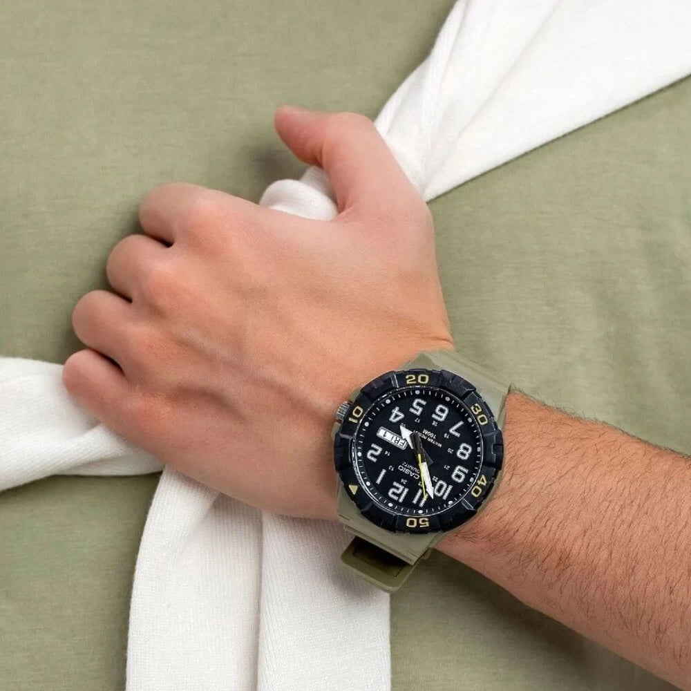 Reloj Casio MRW-210H-5AV Hombre Resina Caqui | CAS-297