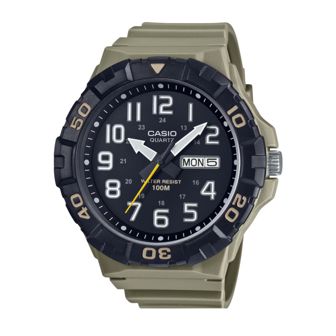 Reloj Casio MRW-210H-5AV Hombre Resina Caqui | CAS-297