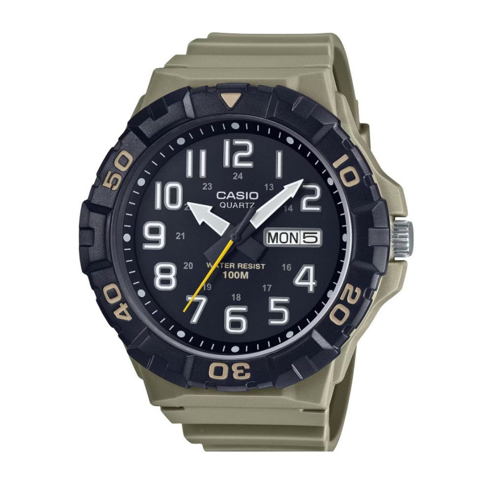 Reloj Casio MRW-210H-5AV Hombre Resina Caqui | CAS-297