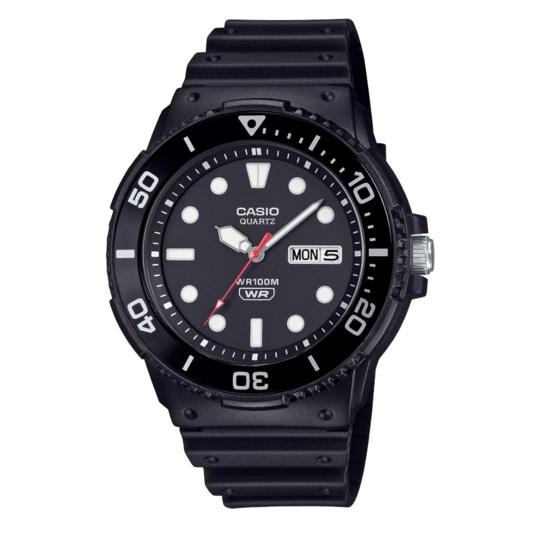 Reloj Casio MRW-230H-1E1 Hombre Resina Negro | CAS-296