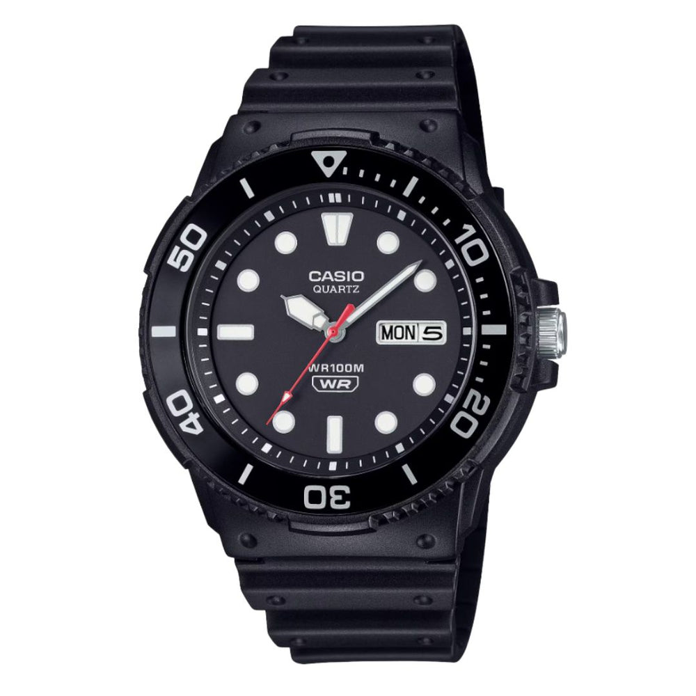 Reloj Casio MRW-230H-1E1 Hombre Resina Negro | CAS-296