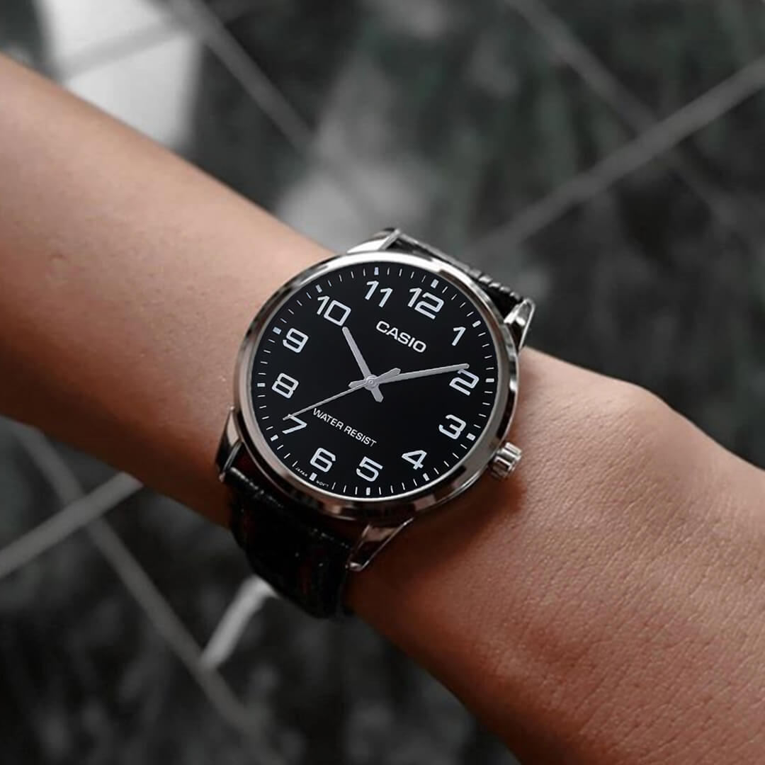 Relojes para Pareja: Casio MTP-V001L-1B y LTP-V001L-1B
