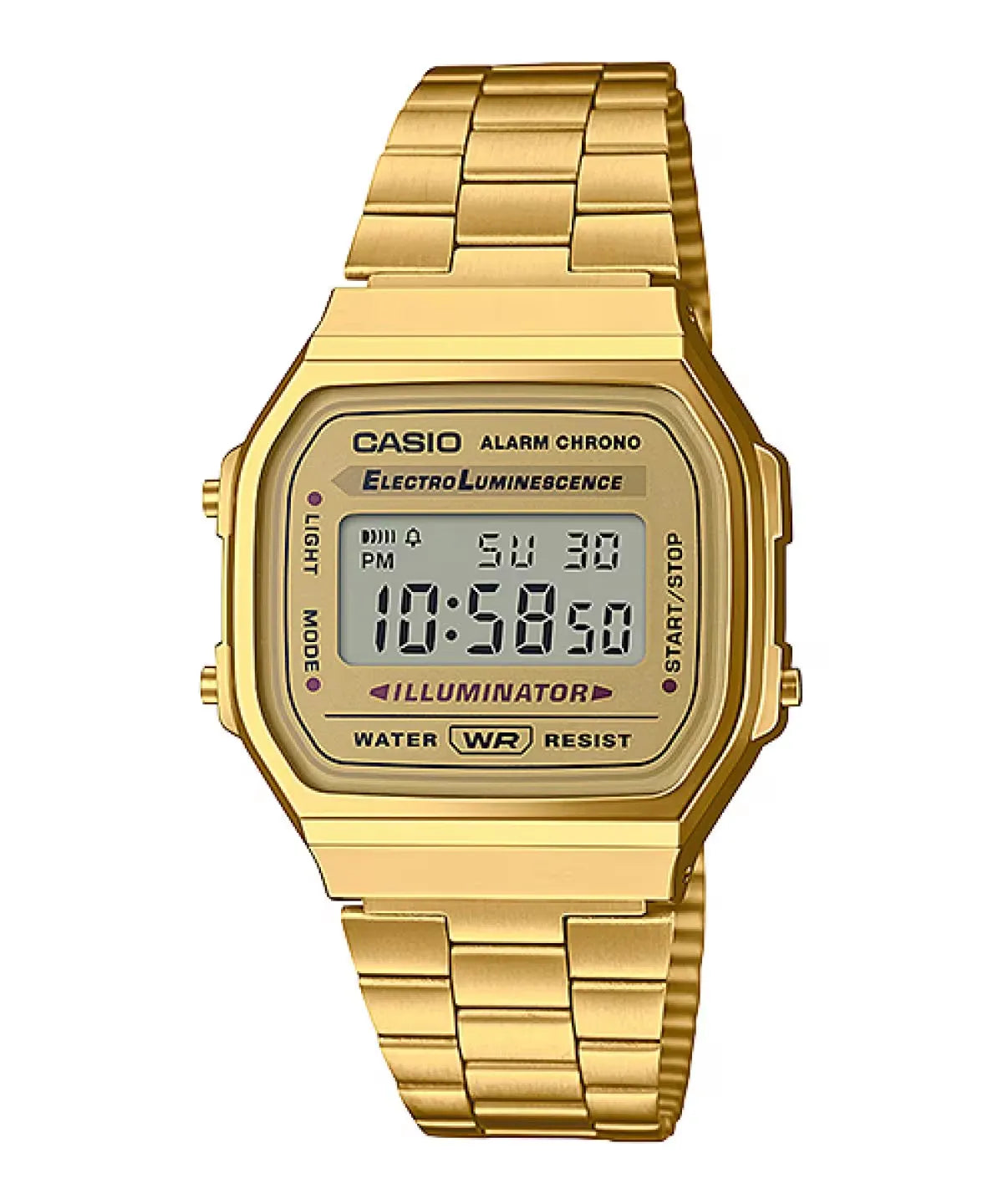 Reloj Casio A168WG-9W Dorado Vintage | CAS-63