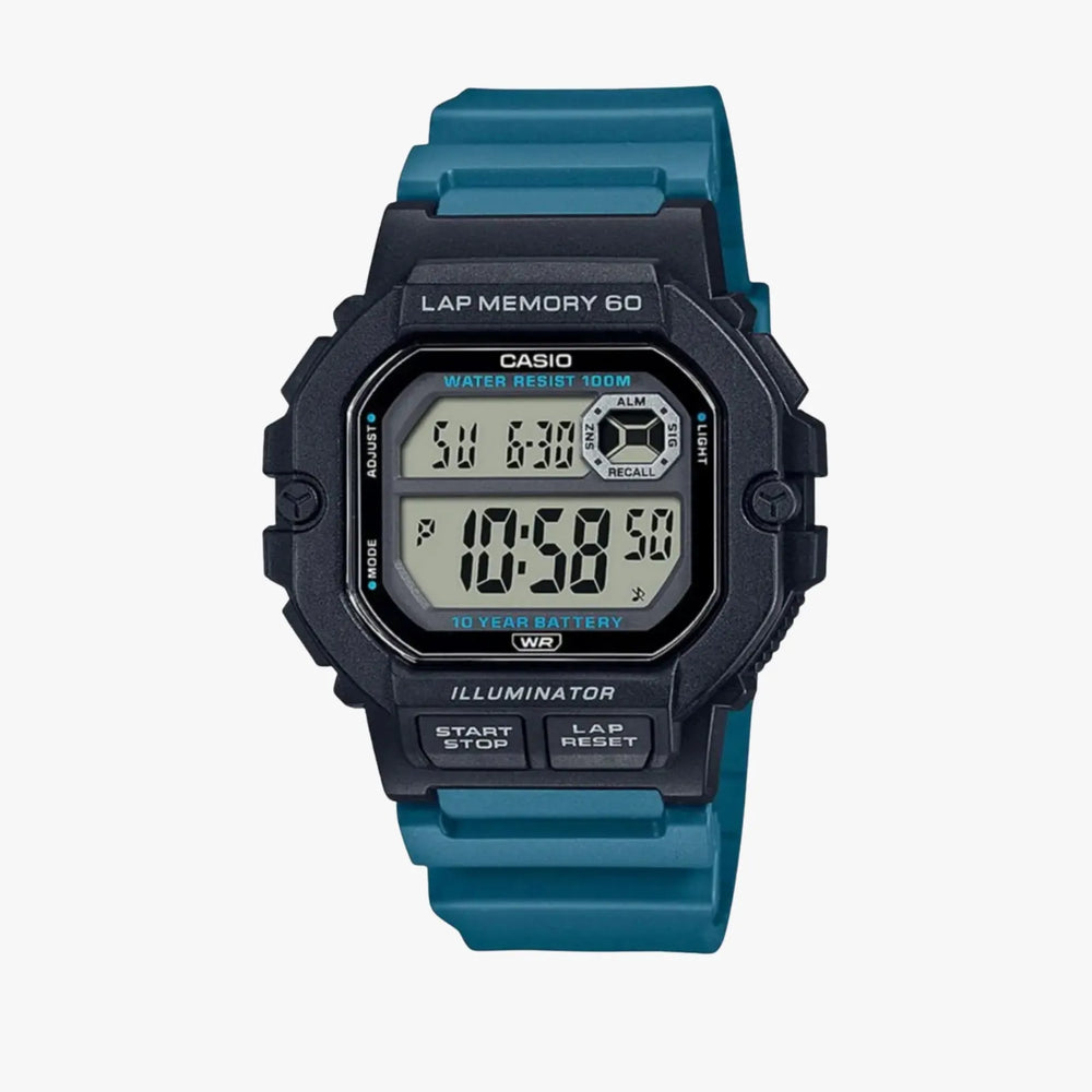 Reloj Casio WS-1400H-3A digital deportivo verde para hombre
