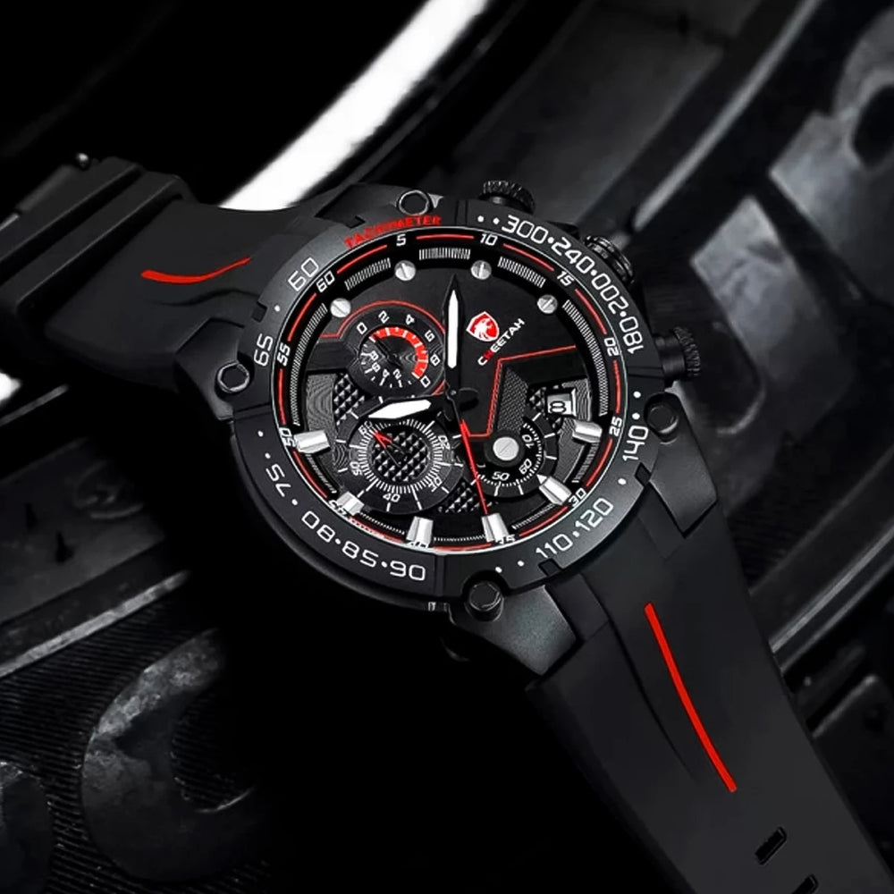 Reloj Cheetah CHT-3 Hombre Deportivo Negro