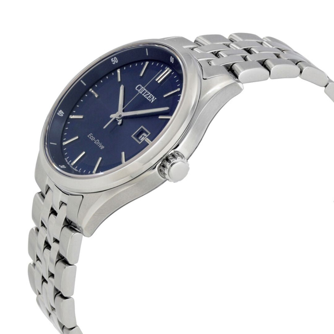 Reloj Citizen Corso BM7251-53L de acero inoxidable vista de catálogo.
