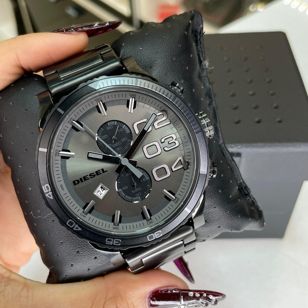 Reloj Diesel Double Down DZ4314 Hombre Acero Negro | DIE-18