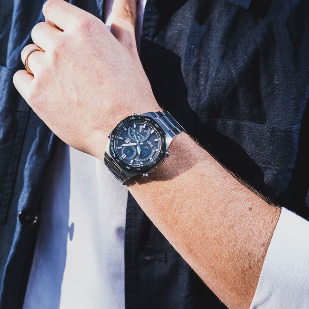 Reloj Edifice ECB-950DB-1A Hombre Bluetooth Azul | EDF-65