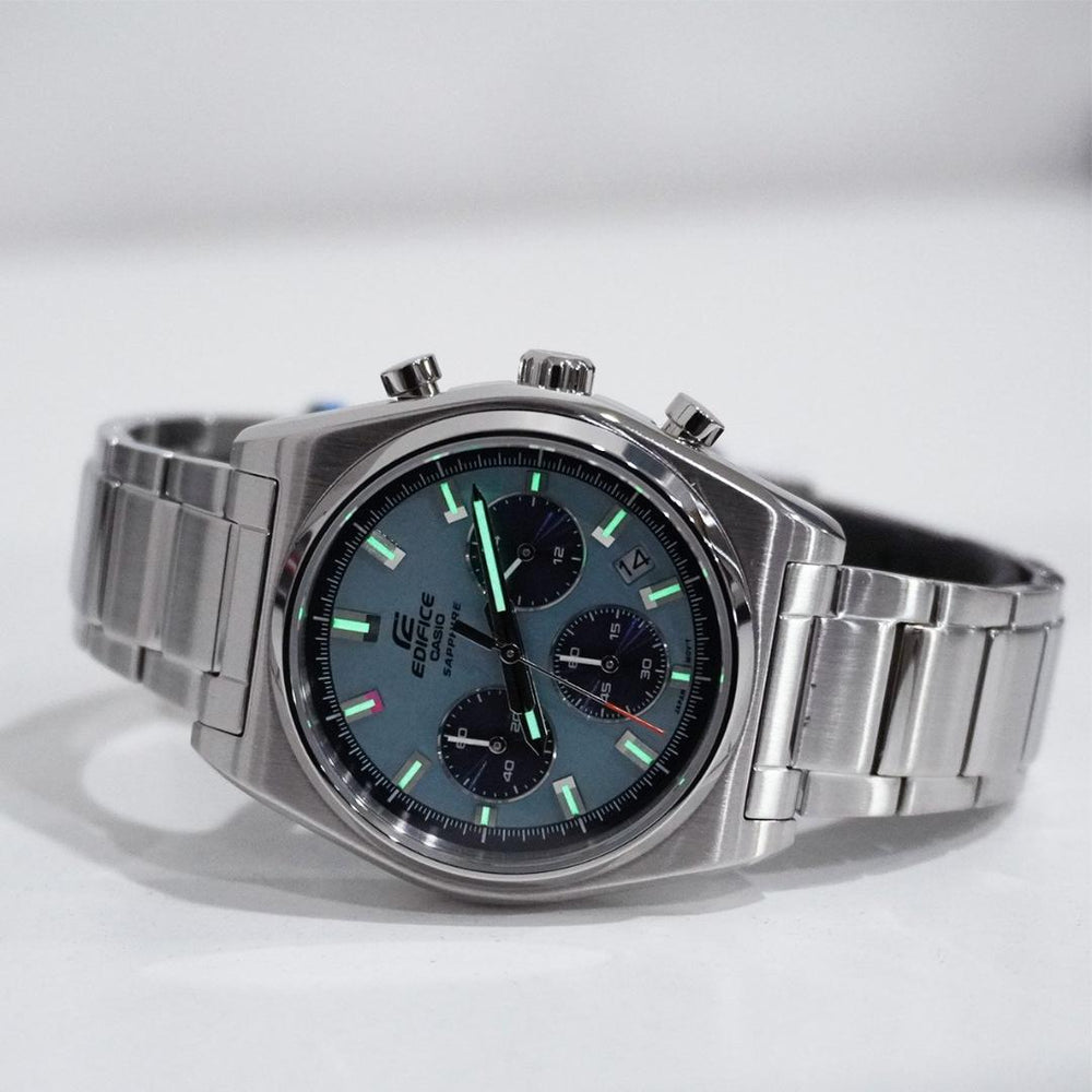 Reloj Casio Edifice EFB-730D-2B Hombre Turquesa Acero | EDF-64