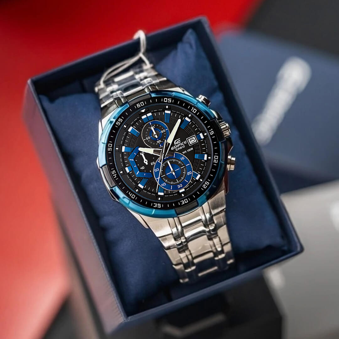 Reloj Edifice EFR-539D-1A2 resistente al agua 100 metros.