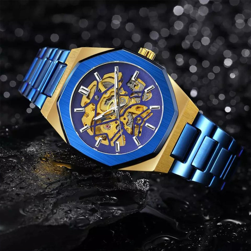 Forsining FOR-32 con diseño mecánico y tablero azul