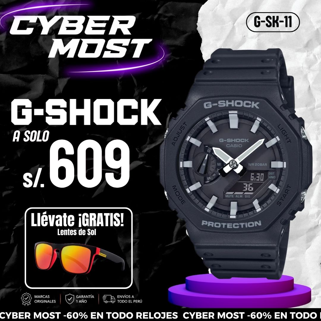 Reloj G-Shock GA-2100-1A Hombre Resina Negro
