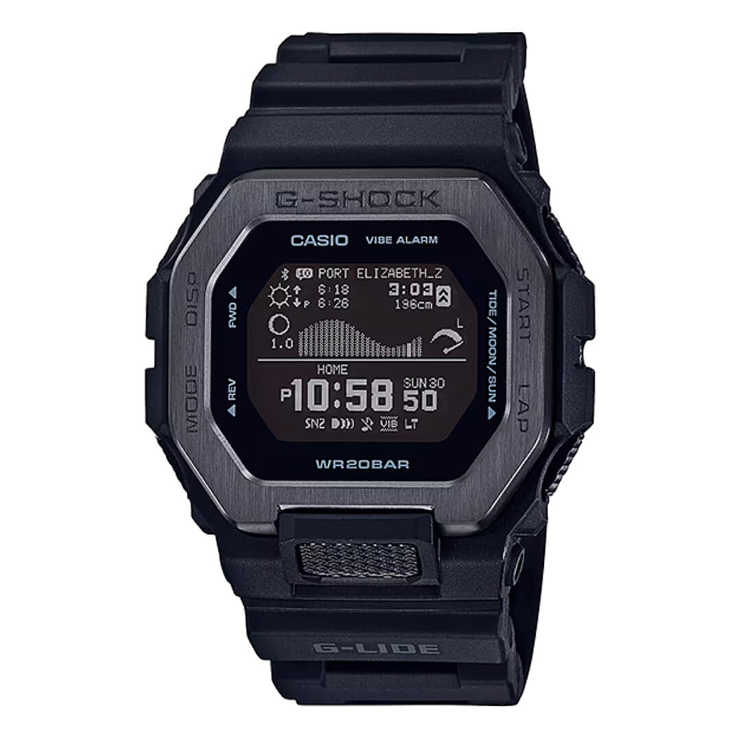 Casio G-Shock GBX-100NS-1 Bluetooth con pantalla digital MIP.