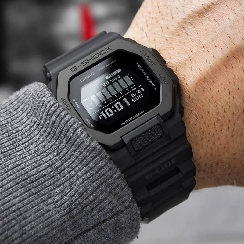 Reloj G-Shock GBX-100NS-1 resistente a impactos y agua 200 metros.