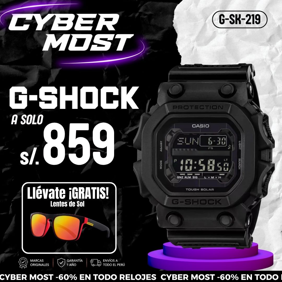 Reloj G-Shock GX-56UBB-1CR Hombre Resina Negro