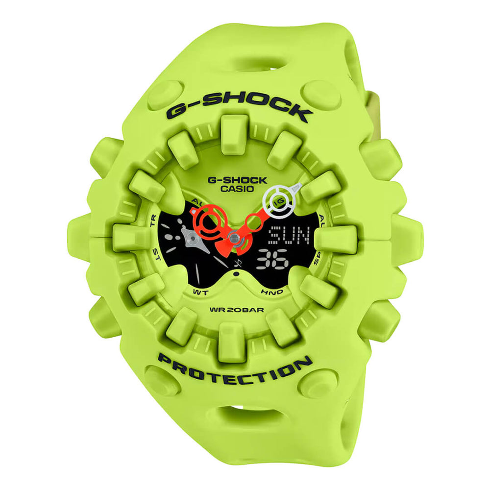 Reloj G-Shock GA-V01-9A verde neón para hombre