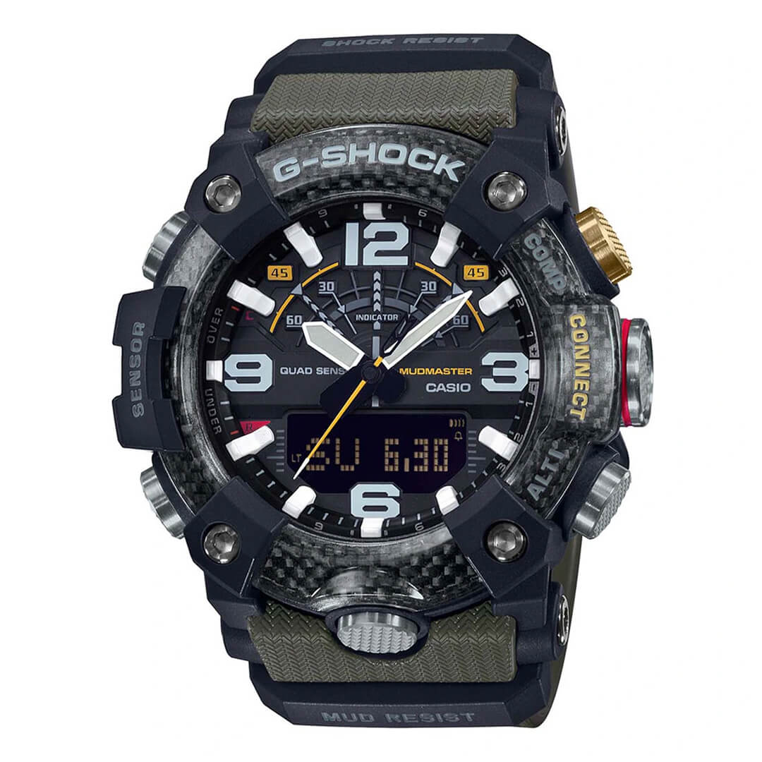 Reloj G-Shock Mudmaster GG-B100-1A3 verde militar para hombre