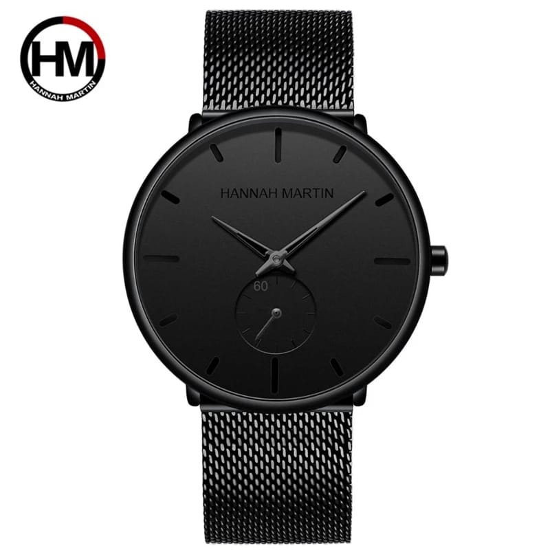 RELOJ HANNAH MARTIN NEGRO MATE HAN-5