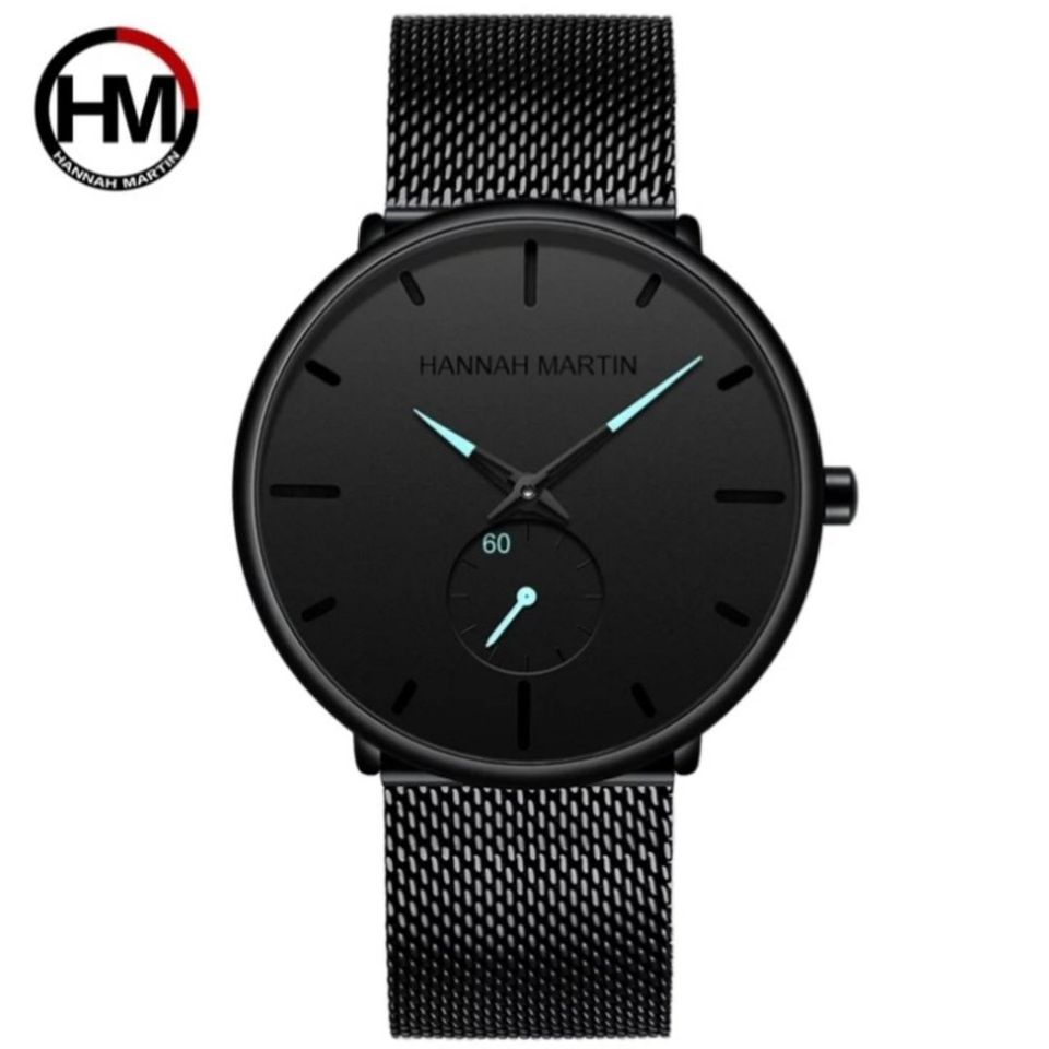 RELOJ HANNAH MARTIN NEGRO-AZUL HAN-2