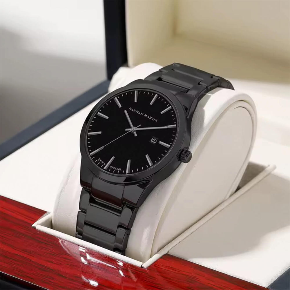 Reloj Hannah Martin HAN-19 Hombre Acero Negro