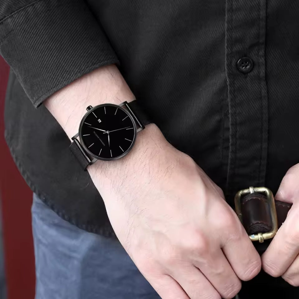 Reloj Hannah Martin HAN-38 Hombre Acero Negro
