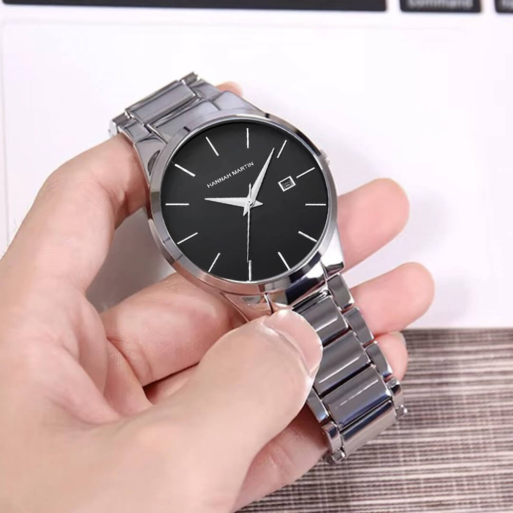 Reloj Hannah Martin HAN-44 Hombre Acero Plateado