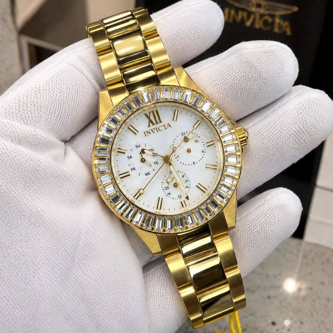 Reloj Invicta Angel 28452 Mujer Acero Dorado | INV-M-57