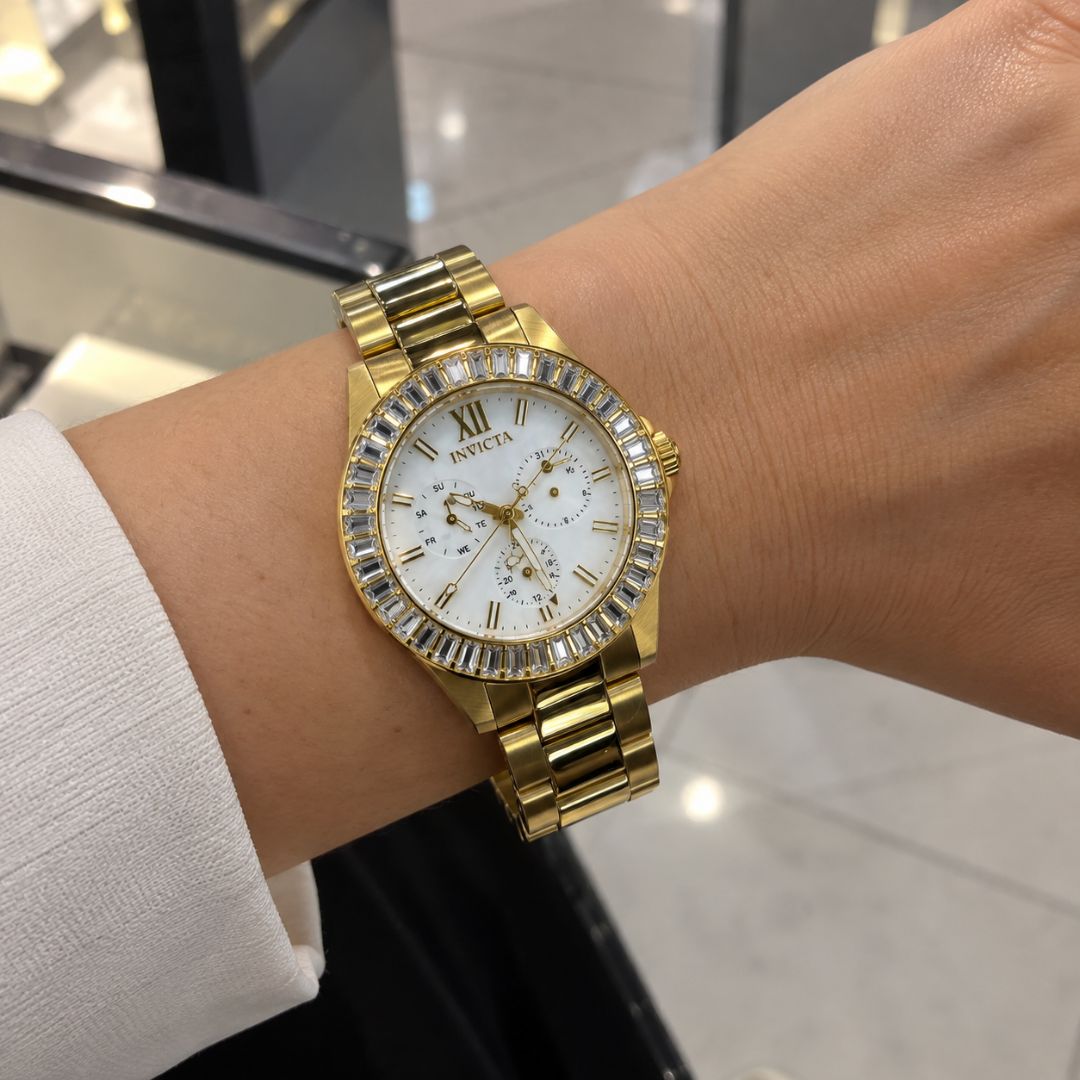 Reloj Invicta Angel 28452 Mujer Acero Dorado | INV-M-57