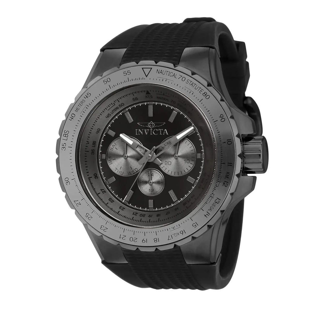 Reloj Invicta Aviator 39271 Hombre Deportivo Negro | INV-316