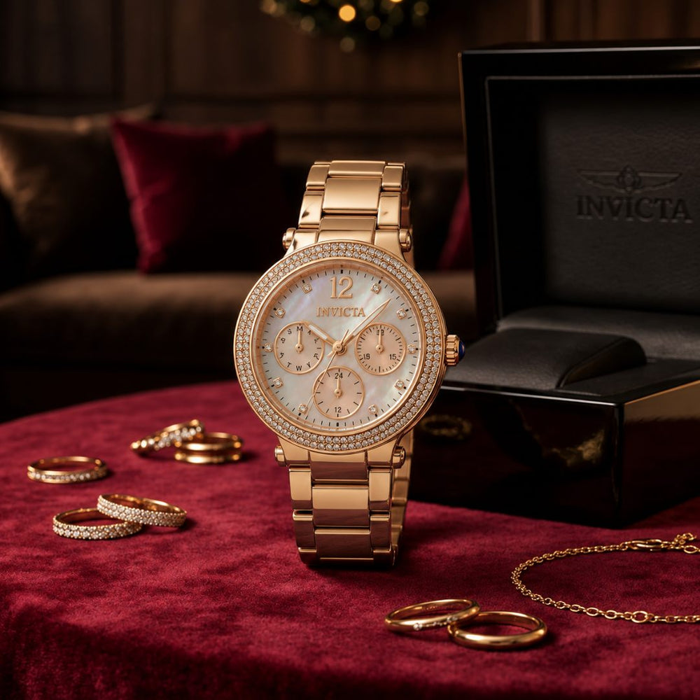 Reloj Invicta Bolt 48863 Mujer Acero Oro Rosa | INV-M-56