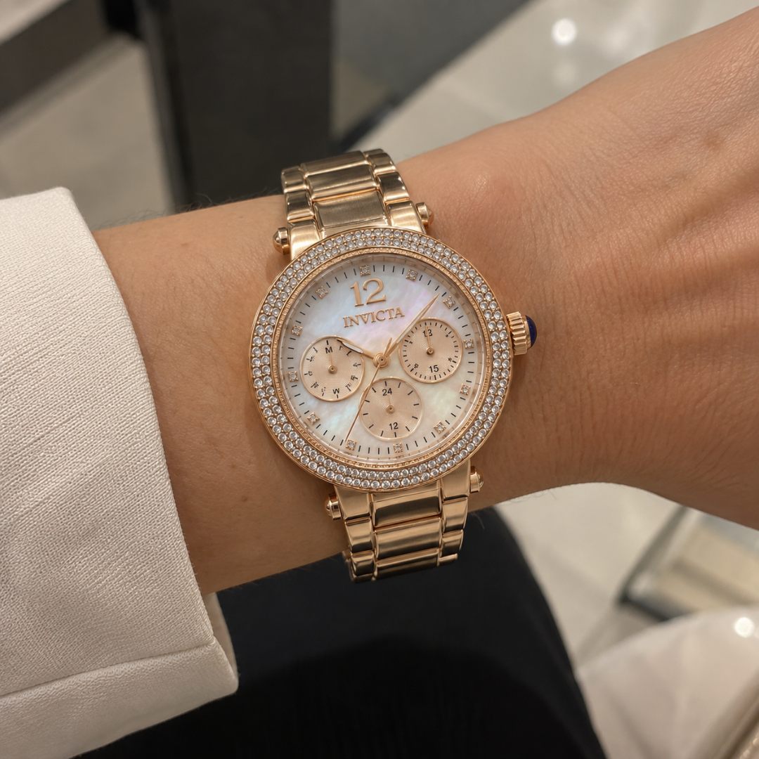 Reloj Invicta Bolt 48863 Mujer Acero Oro Rosa | INV-M-56
