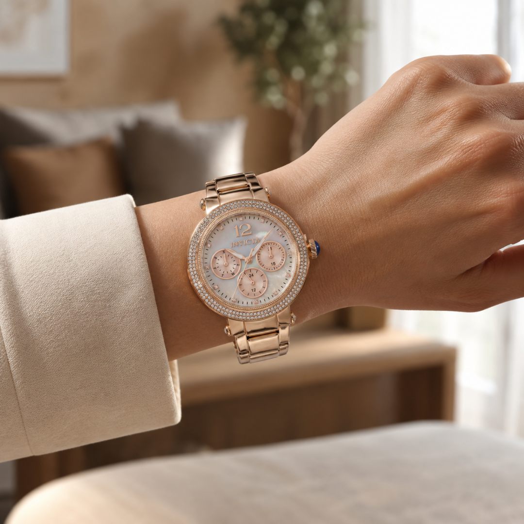 Reloj Invicta Bolt 48863 Mujer Acero Oro Rosa | INV-M-56