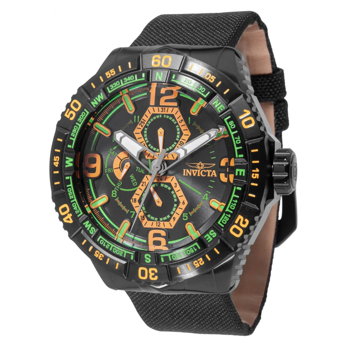 Reloj Invicta Coalition Forces 49632 para hombre color negro.