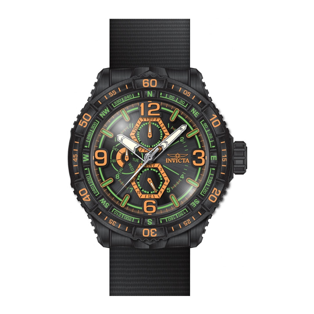 Invicta Coalition Forces 49632 con correa resistente negra.