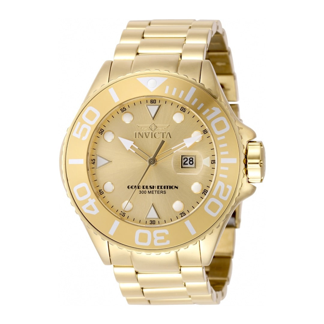 Compra el Reloj Invicta Grand Diver 48613 para hombre con caja y brazalete de acero inoxidable, movimiento automático y resistencia al agua de 300 m.