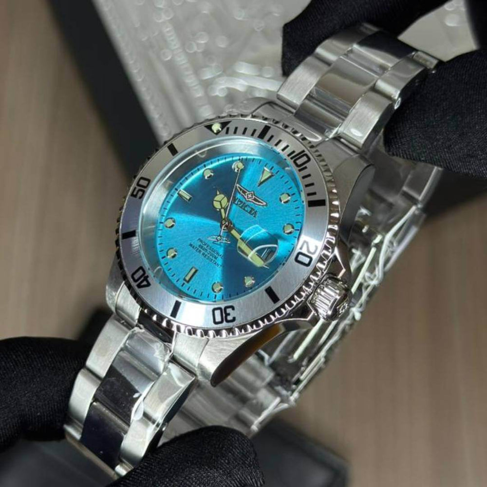 Reloj Invicta Pro Diver 50586 Hombre Acero Celeste | INV-513